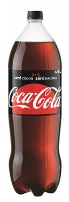 Üdítőital, szénsavas, 2,25 l, COCA COLA "Coca Cola Zero"