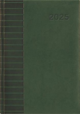 Naptár, tervező, A5, napi, DAYLINER, "Tucson", zöld